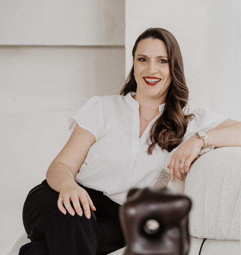 Francine Linn-Huber, Inhaberin von Fancy Design, erzählt über sich